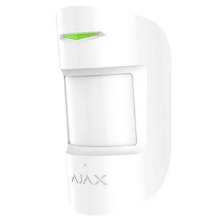 Ajax&nbsp;CombiProtect&nbsp;S&nbsp;(8PD)&nbsp;white Бездротовий комбінований сповіщувач руху та розбиття скла 846 фото