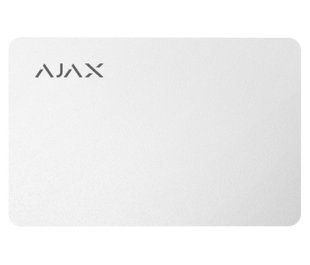 Ajax Pass white (10pcs) Безконтактна картка керування 847 фото