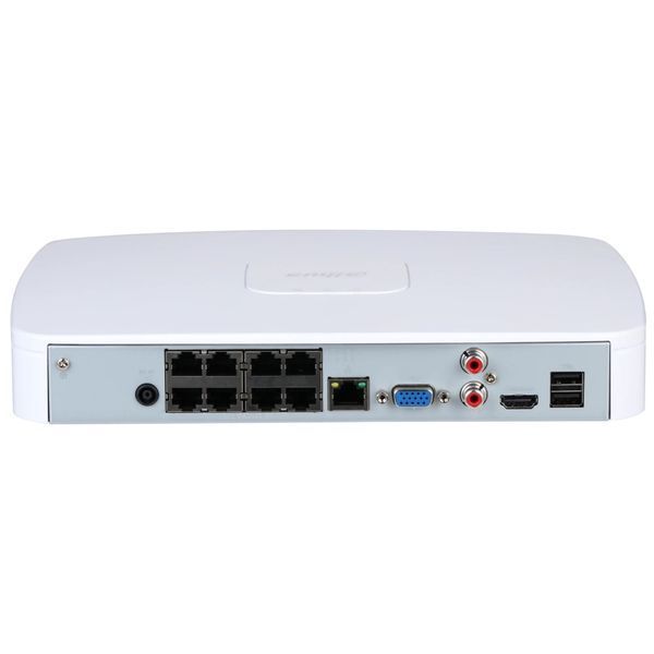 DHI-NVR2108-8P-I2 8-канальний Smart 1U 8PoE 1HDD WizSense 503 фото