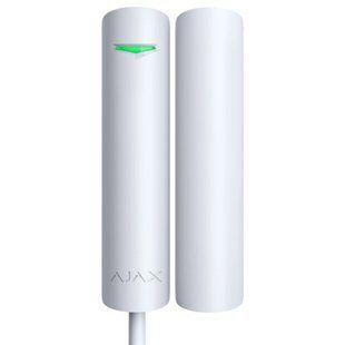 Ajax DoorProtect Fibra white Дротовий магнітоконтактний сповіщувач 868 фото