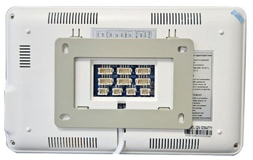 Відеодомофон Qualvision QV-IDS4771W WiFi White 926 фото