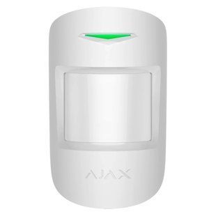 Ajax&nbsp;MotionProtect&nbsp;S&nbsp;Plus&nbsp;(8PD)&nbsp;white Бездротовий сповіщувач руху 831 фото