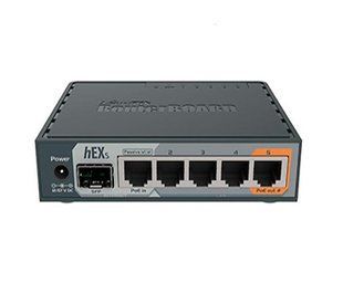 MikroTik hEX S (RB760iGS) 5-портовий маршрутизатор 592 фото