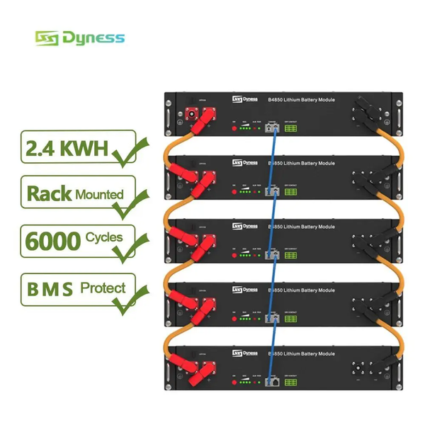 Акумулятор DYNESS B4850 LiFePO4 48V/50AH (2400W*h) (літій-залізо-фосфатний акумулятор для ДБЖ (UPS)) 943 фото
